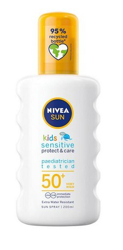 Nivea Sun OF50 Kids 200ml spray | Péče o tělo - Opalovací přípravky